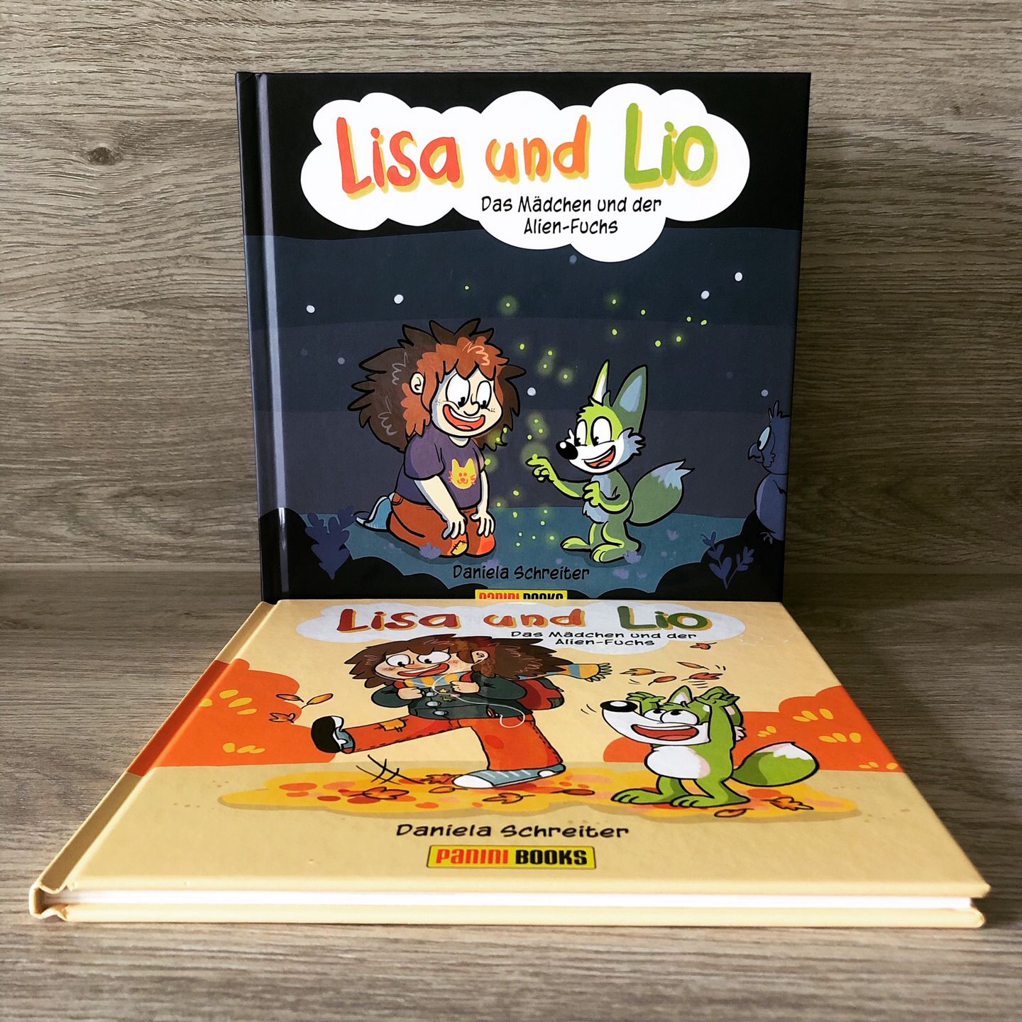 „Lisa und Lio“, zwei Bände von Daniela Schreiter