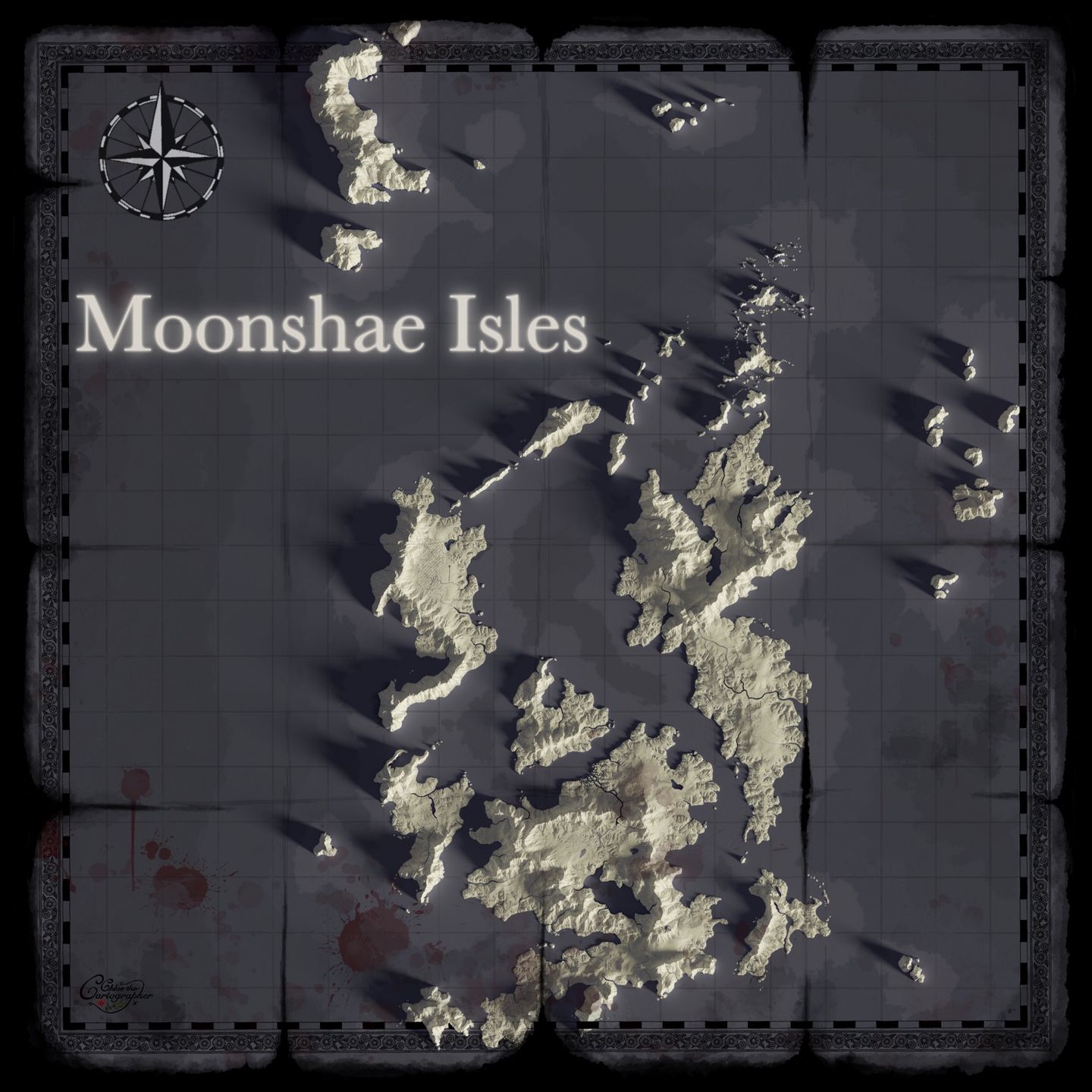 Map of the Moonshae isles